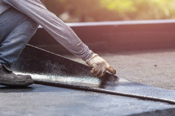 Professional Crawl Space Encapsulation technician working in Lancaster, OH